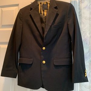 Nautical boys suit jacket, beautiful material. Smoke & pet free home.